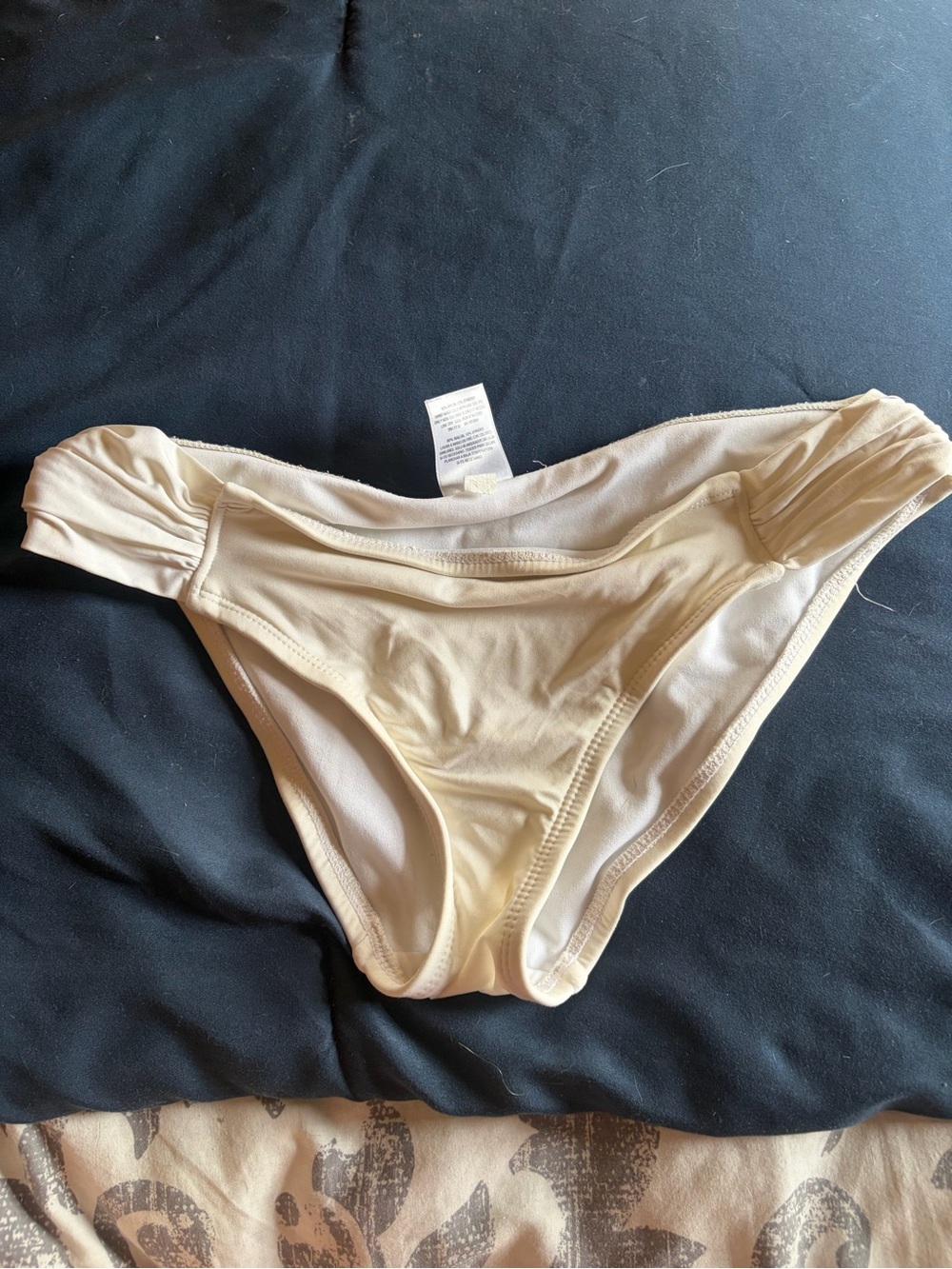 Mossimo Supply Co. Cream Bikini Briefs